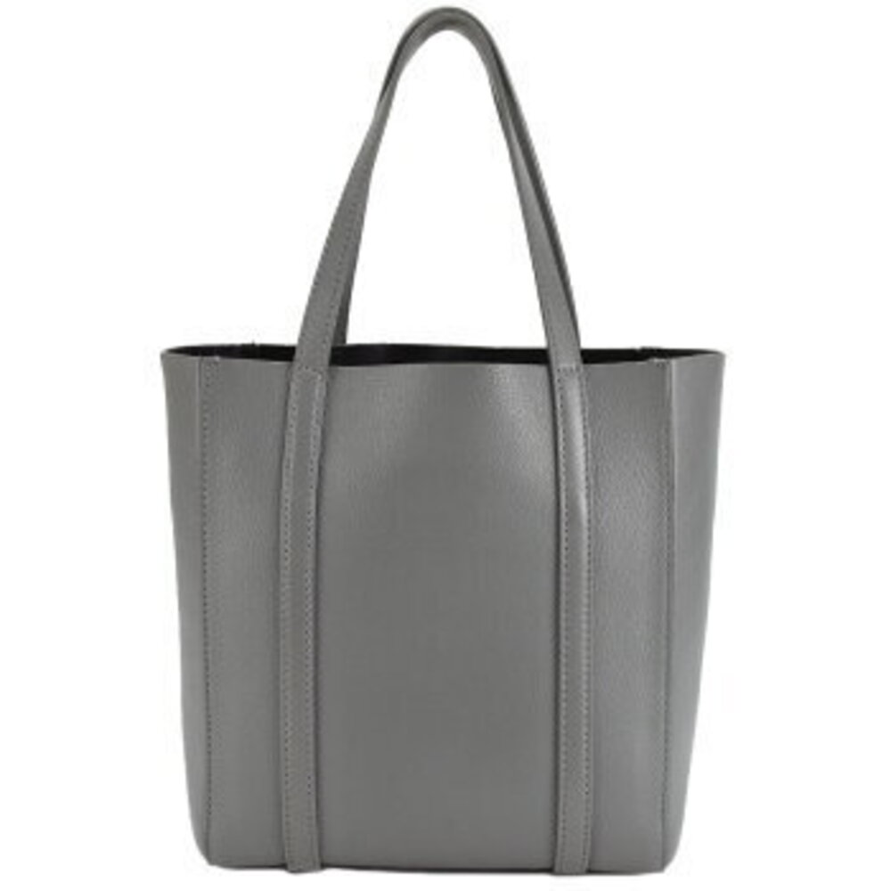 Balenciaga Everyday Tote XXS handbag gray leather shoulder bag - Picture 3 of 10